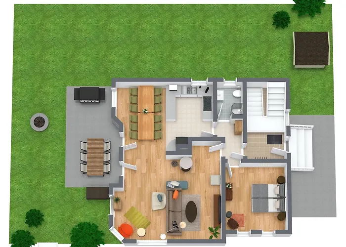 House Velmont - Sauna, Kamin, Garten, Grill, Garage, 20min Winterberg